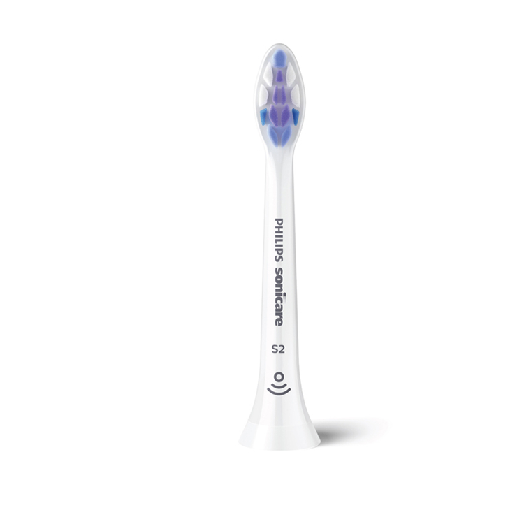 Końcówki wymienne Philips Sonicare Sensitive HX6052/10 S2 2sztuki - delikatne włosie