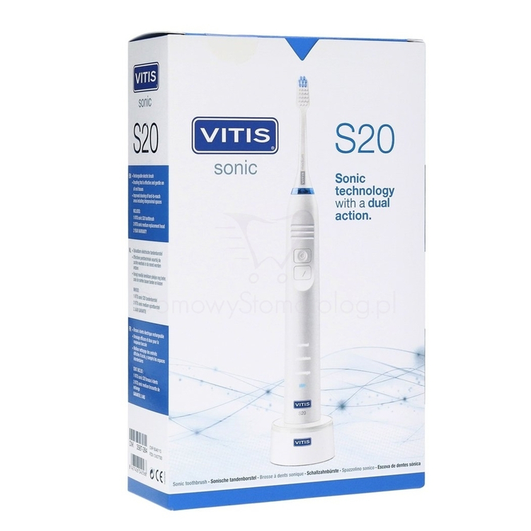 Vitis Sonic S20 - szczoteczka soniczna z trzema trybami pracy