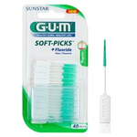 GUM Butler Soft-Picks Regular 50 szt. (632) - wykałaczki dentystyczne z fluorem