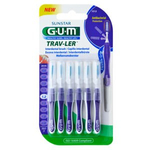 GUM Butler Trav-Ler (1512) 6 szt. - szczoteczki międzyzębowe 1.2 mm (fioletowe)