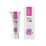 WOOM Junior Bubble Gum 6+ 50 ml - pasta do zębów dla dzieci o smaku gumy balonowej od 6 roku życia