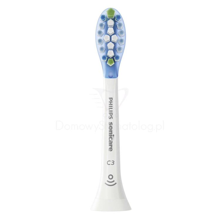 Philips Sonicare Premium Plaque Defence HX9042/17 BIAŁE 2 szt. - końcówki do szczoteczek sonicznych 