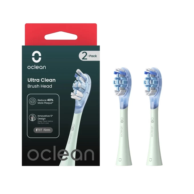 Oclean Ultra Clean UC02 -  Końcówka do szczoteczki sonicznej 2szt. MIĘTOWA