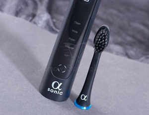 Alfa Sonic Power Control Toothbrush Black Edition - szczoteczka soniczna z 5 trybami pracy