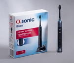 Alfa Sonic Power Control Toothbrush Black Edition - szczoteczka soniczna z 5 trybami pracy