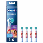 Końcówki Oral-B Stages Power KSIĘŻNICZKI 4 szt. EB10K-4 PRO - końcówki wymienne z miękkim włosiem dla dzieci