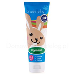 Brush-Baby Applemint 0-3 50 ml - pasta do zębów o smaku jabłkowo-miętowym dla dzieci do 3 roku życia