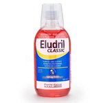 Eludril Classic 500 ml - płyn do płukania polecany przy zapaleniach jamy ustnej