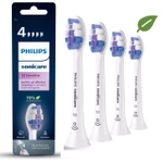 Końcówki wymienne Philips Sonicare Sensitive HX6054/10 S2 4sztuki - delikatne włosie